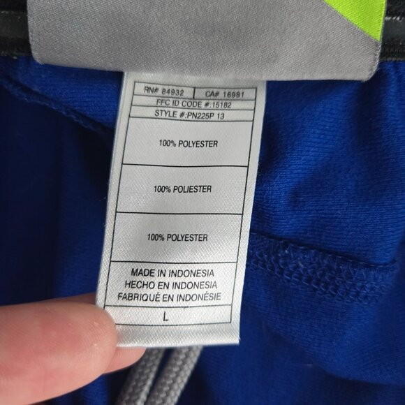 Reebok Center Ice mens size Large NHL New York islanders ankle zip sweat pants - Picture 6 of 10